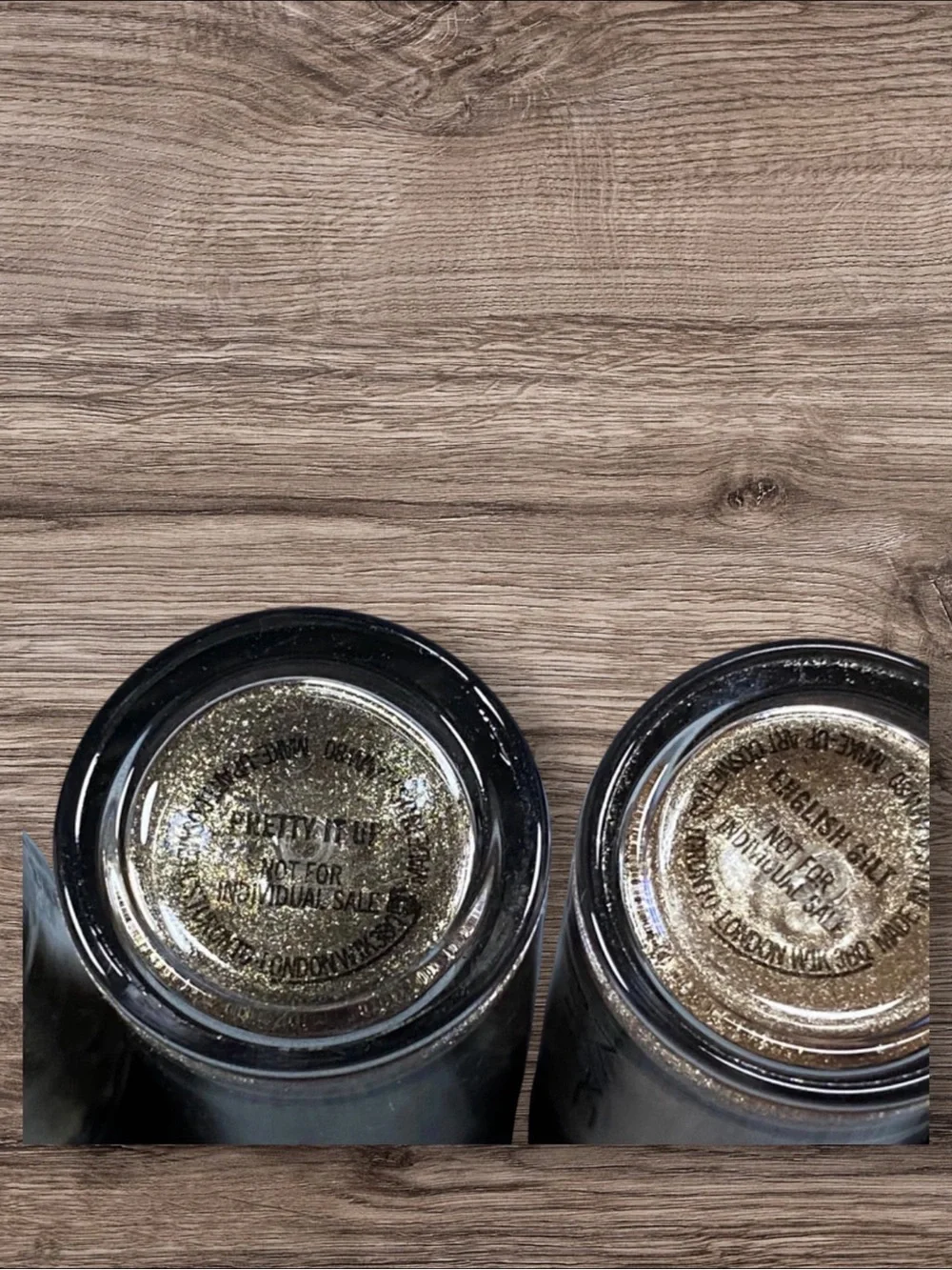 MAC Cosmetics Eyeshadow Pigment Set - Champagne, Rose Gold, Bronze